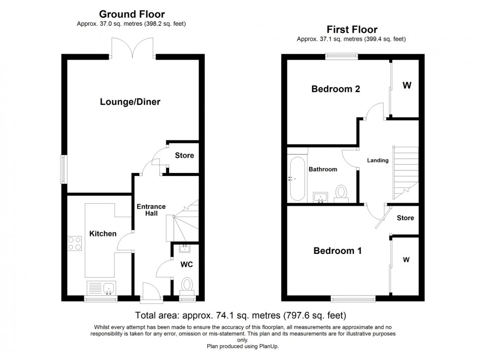 Floorplan for Birkinstyle Lane, Shirland, DE55