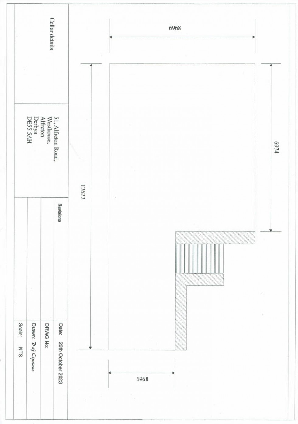 Floorplan for Alfreton Road, Westhouses, DE55