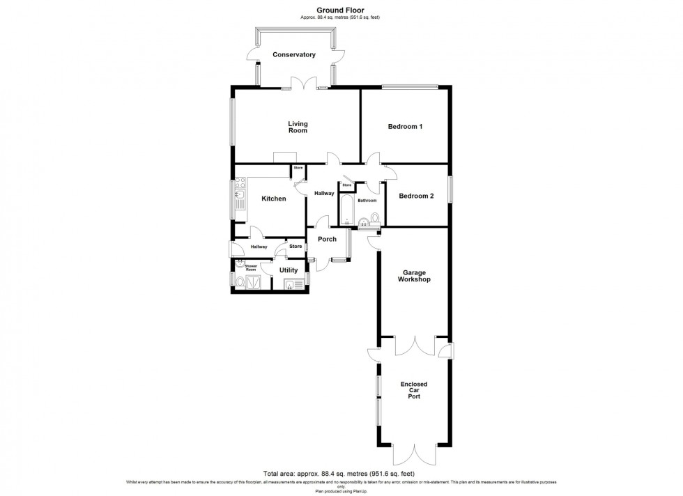 Floorplan for Parkhouse Drive, Off Alfreton Road, DE55