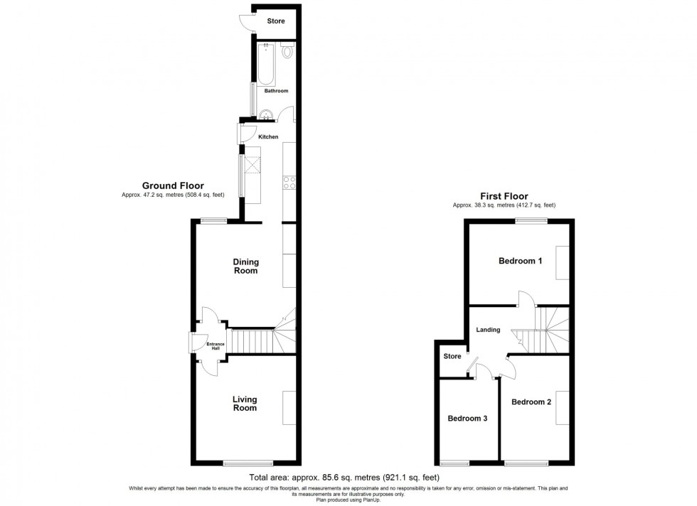 Floorplan for Norman Road, Ripley, DE5