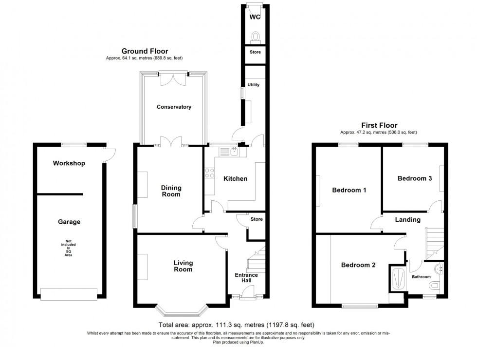 Floorplan for Alfreton Road, South  Normanton, DE55